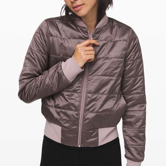 Lululemon Non-Stop Reversible Bomber Jacket Size 4 - Picture 1 of 8